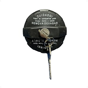 Tampa de Combustível - Tanque c/ Rosca - Vedada - Com chave para Hyundai Kia Bongo e Hyundai HD78