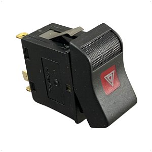 Botão Luz Emergência Pisca Alerta 12V Caminhão VW Worker Após 2000 - 17210 13150 40300 26260 8120 8150 7100 15180 13180 13150 24250 - 2RD953235