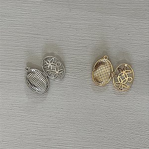 Relicário para foto em zircônia