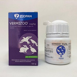 Zoopan Vermizoo - 100g - Validade 10/2022