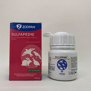 Zoopan - Sulfaprime - 100g - Validade