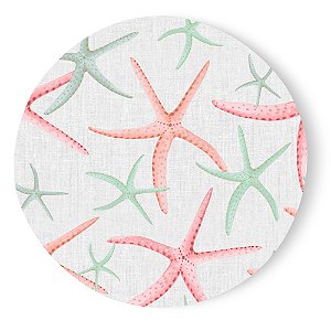 Kit 8 Capas de Sousplat Tecido Sublimado Coleção Maris 35cm