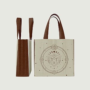 Tote Bag Bolsa Em Tecido Coleção Zodiac - Áries