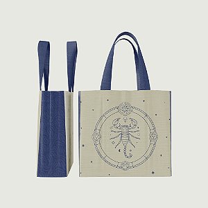 Tote Bag Bolsa Em Tecido Coleção Zodiac - Escorpião