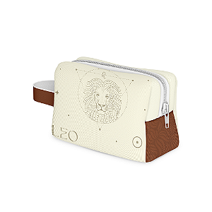 Nécessaire Box em Tecido Sublimado Coleção Zodiac - Leão