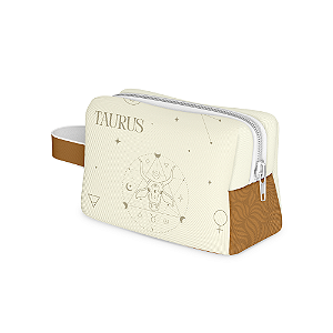 Nécessaire Box em Tecido Sublimado Coleção Zodiac - Touro