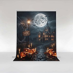 Fundo Fotográfico em Tecido Sublimado Halloween