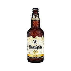 Cerveja Premium Lager Therezópolis Gold - 500ml - 12und