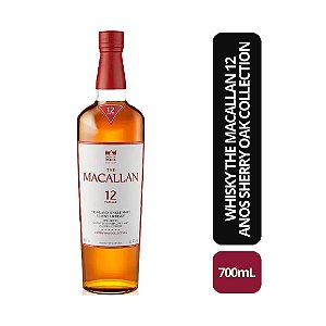 Whisky Macallan Sherry Oak 12 anos - 700mL