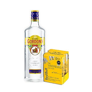 Kit Gin Gordon's + Energético Tropical