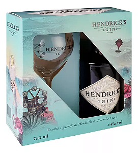 Gin Hendrick's com Taça - 750ML