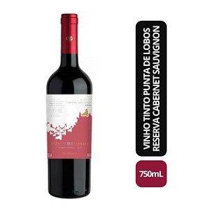 VINHO TINTO PUNTA DE LOBOS RESERVA CABERNET SAUVIGNON - 750ML
