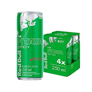 Energético Red Bull Energy Drink, Pitaya Edition - 250 ml (4 latas)