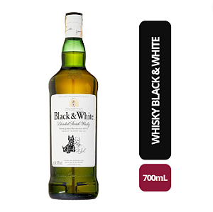 WHISKY BLACK & WHITE - 700ML