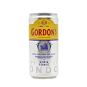 Gin & Tonic Gordon's Lata 269ml - 24 UND