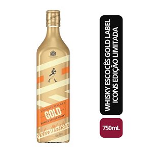 Whisky Escocês Johnnie Walker Gold Label Icons (Edição Limitada) - 750ML