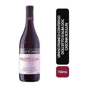 Vinho Franco Conterno Dolcetto d’Alba DOC Cascina Sciulun - 750ML