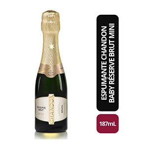 Espumante Chandon Baby Réserve Brut Miniatura - 187ml
