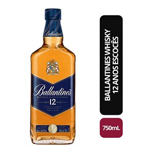 Ballantines Whisky 12 anos Escocês - 750ml