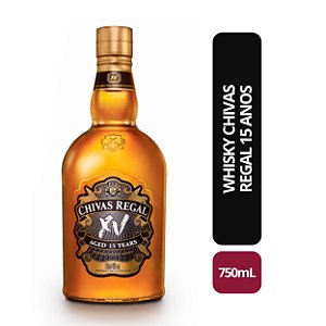 Whisky Chivas Regal 15 Anos - 750mL