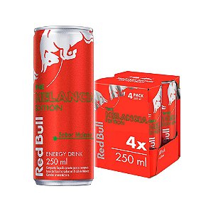 Energético Red Bull Energy Drink, Melancia Edition - 250 ml (4 latas)