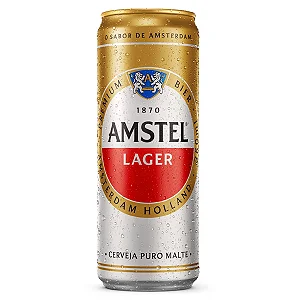 Cerveja Amstel Lata 350ml - 12unid.