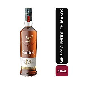 Whisky Glenfiddich 18 anos - 750mL