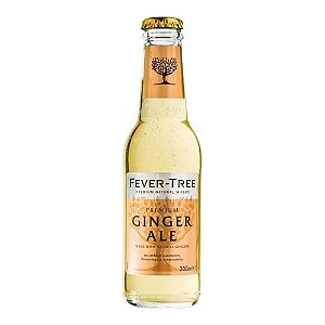 Água Tônica Fever Tree Ginger Ale 24und - 200 ml