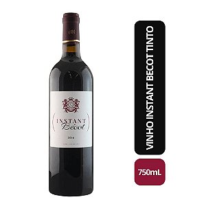 VINHO INSTANT BECOT TINTO - 750ML