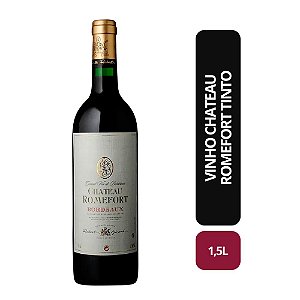 VINHO CHATEAU ROMEFORT TINTO - 1,5L