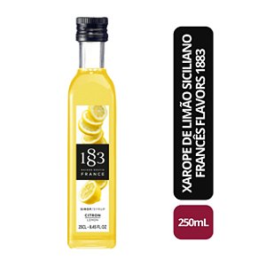Xarope Francês de Limão Siciliano (Flavors 1883) - 250mL