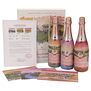 Box Espumante Casa Perini Aquarela 3 und - 750ML