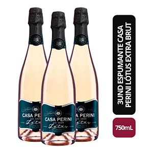 3UND Espumante Casa Perini Lótus Extra Brut 750ML