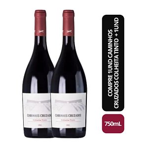 Compre 1und Caminhos Cruzados Colheita Tinto 750ML e ganhe + 1und!