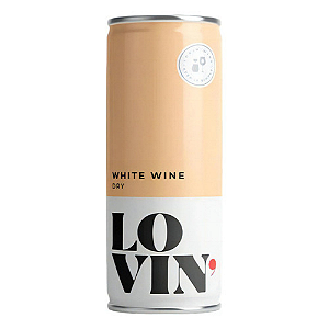 Lovin White Dry Vinho em Lata 269Ml