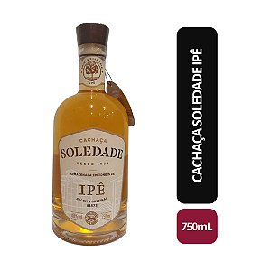 CACHAÇA SOLEDADE IPE - 750ML
