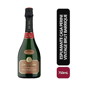 ESPUMANTE CASA PERINI VINTAGE BRUT BARRIQUE - 750ML