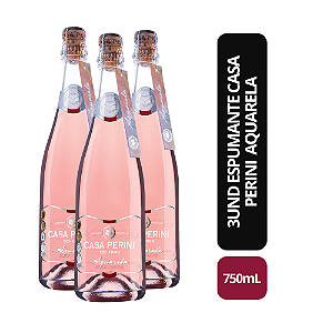 Trio Espumante Casa Perini Aquarela  - 750ML