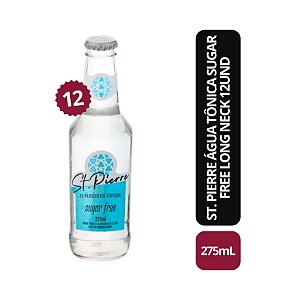 St. Pierre Água Tônica Sugar Free Long Neck 12 und - 275ml