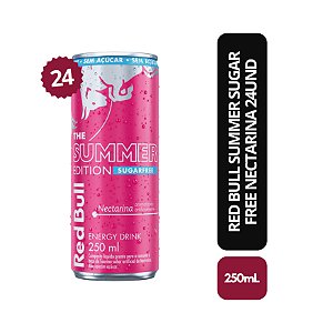 RED BULL SUMMER SF NECTARINA 24X250ML