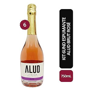 BOX 06 UND Espumante Alud Rosé - 750ml