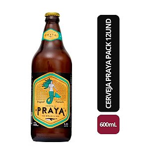 Cerveja Praya Pack 12 Und - 600ml