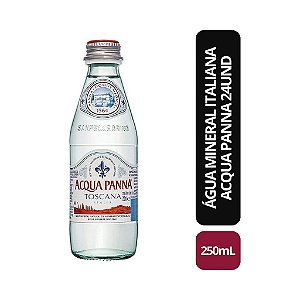 Água Mineral Italiana Acqua Panna 24UND - 250ml