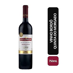 VINHO BORDO QUINTA DO MORGADO - 750 ML
