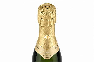 Kit 10 Espumantes Chandon Baby Réserve Brut Miniatura - 187ml