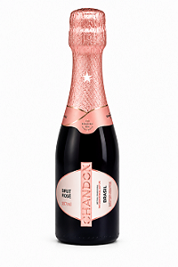 Kit 10 Espumantes Chandon Baby Brut Rose Miniatura - 187ml