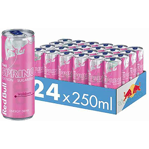 Red Bull Amora Sugar Free - Spring Edition 250ml - 24 Unidades