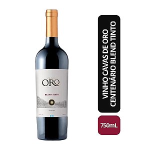 Vinho Cavas de Oro Centenario Blend Tinto - 750mL