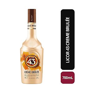 Licor Diego Zamora 43 Creme Brulée - 700ML