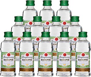 Gin Tanqueray Kit 12 Unidades Rangpur - 50ml